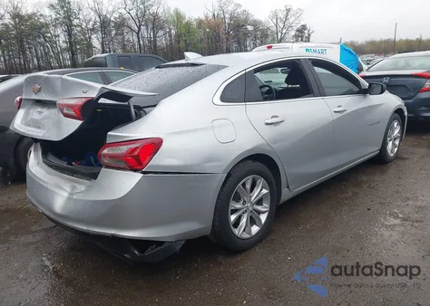 2020 Chevrolet Malibu Fwd Lt из США, поврежденный, VIN 1G1ZD5ST1LF069905